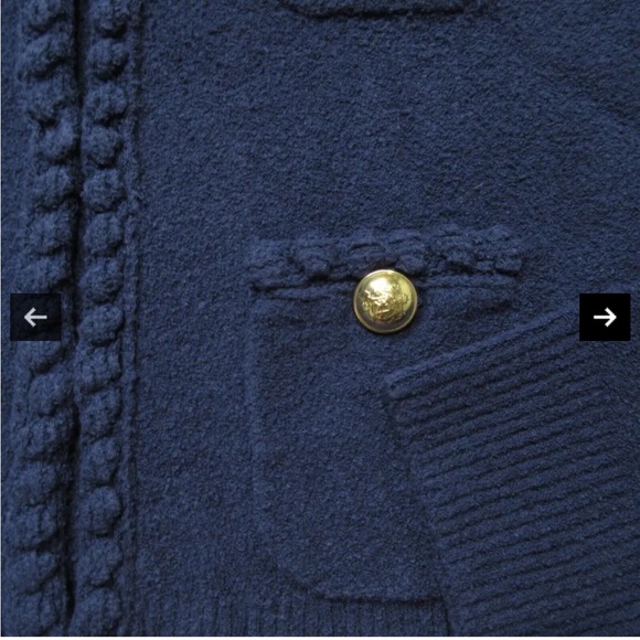 NWT J. Crew Odette Sweater Lady Jacket Size M - Picture 5 of 9